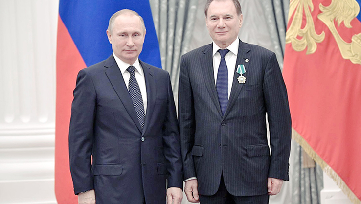 Владимир Путин и Владимир Хавинсон